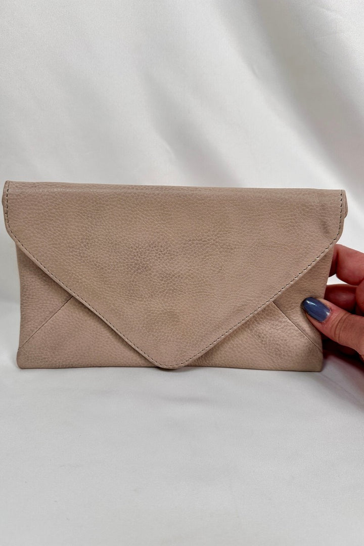 Rock Paper Scissors - "Bella" Envelope Clutch Wallet in Snow