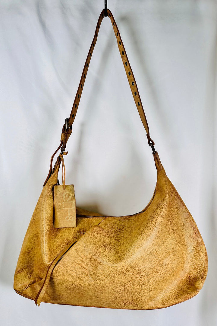 Rock Paper Scissors - "Saint" Cross Body Travel Tote in Cognac