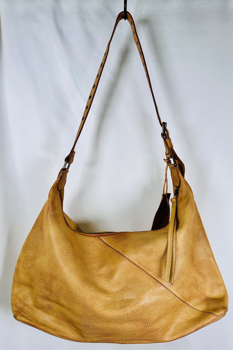 Rock Paper Scissors - "Saint" Cross Body Travel Tote in Cognac