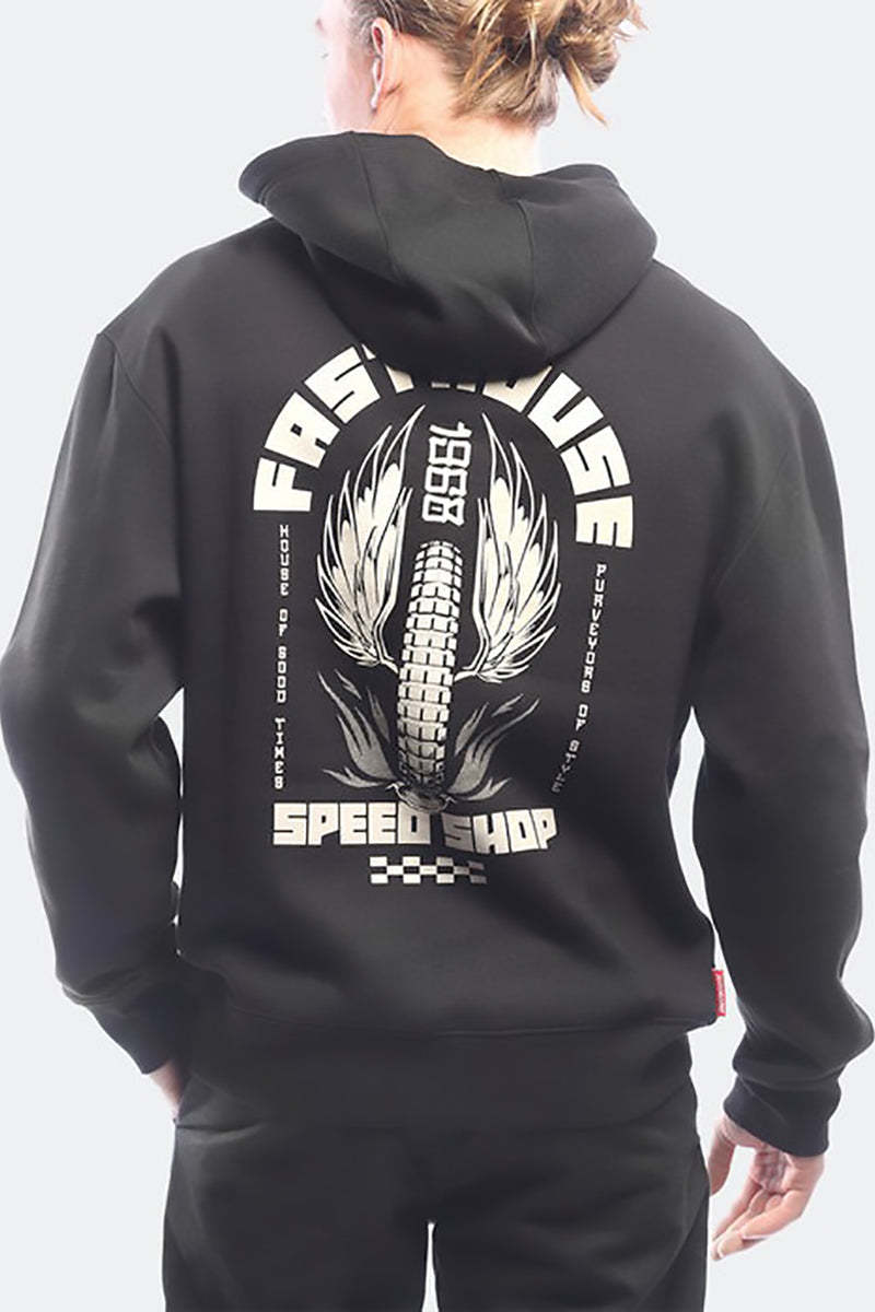 FASTHOUSE - Iron Steed Hooded Pullover in Black