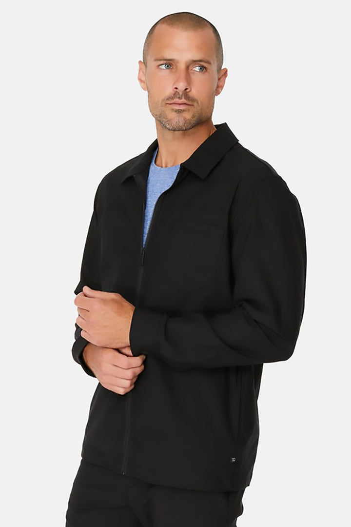 7DIAMONDS - Infinity™ 4-Way Stretch Jacket in Black