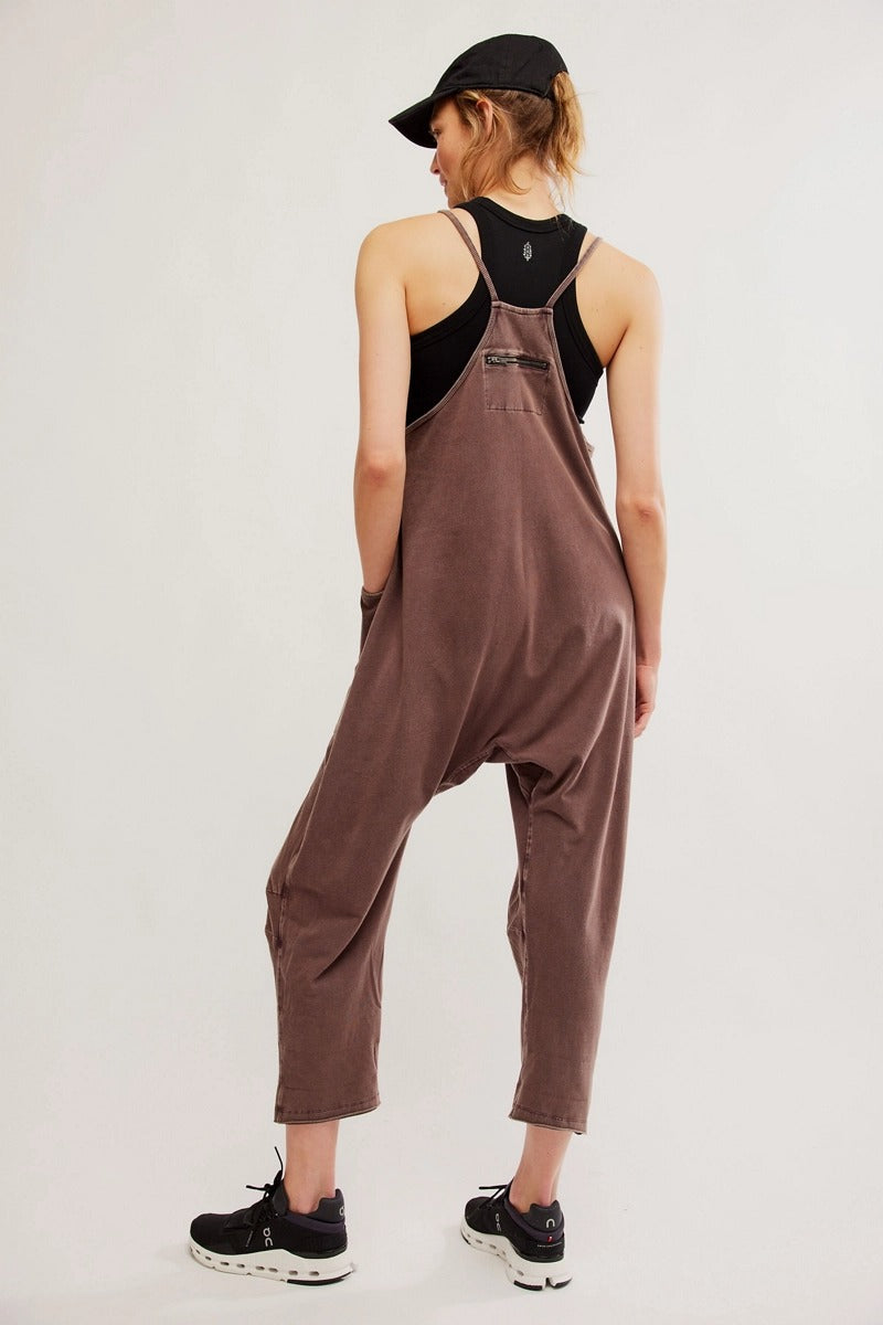 Free People Movement - Hot Shot Onesie in Dark Espresso