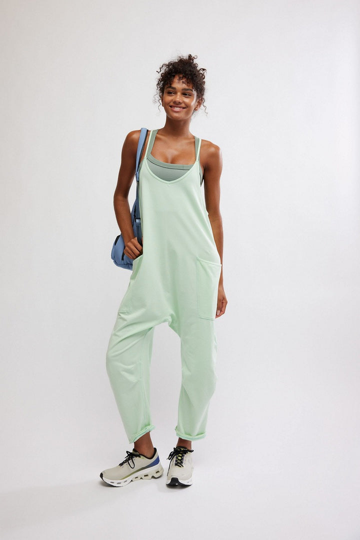 Free People Movement - Hot Shot Onesie in Pistachio