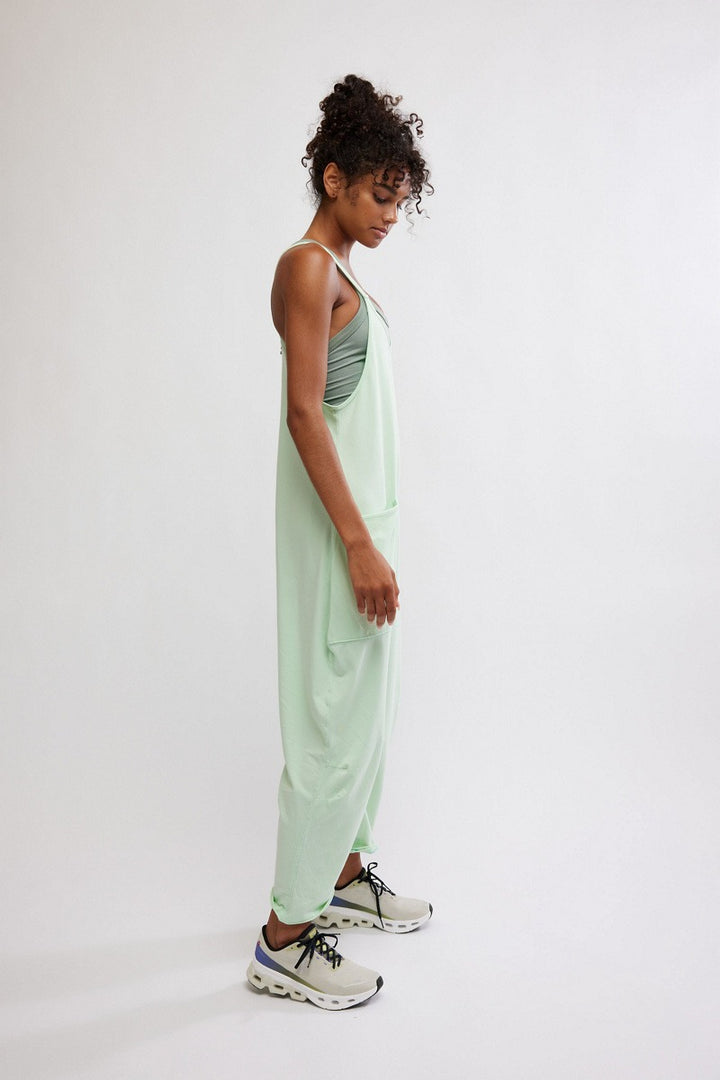 Free People Movement - Hot Shot Onesie in Pistachio