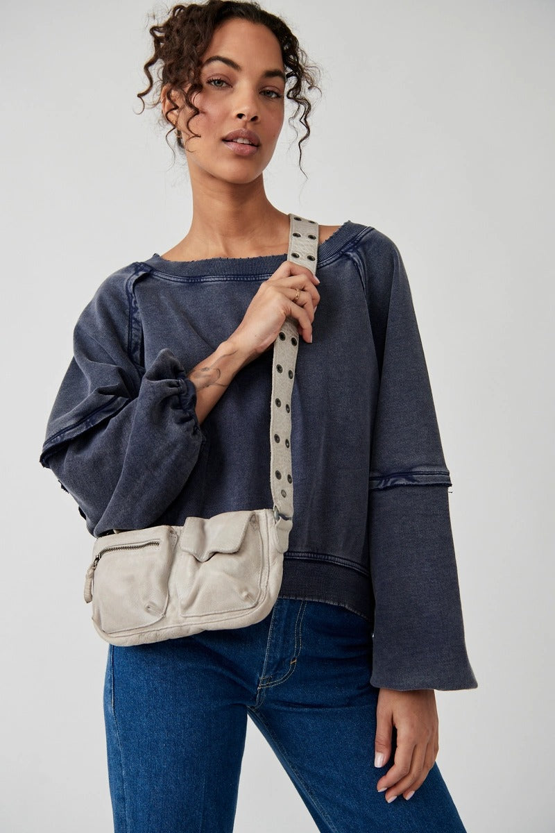 Free People - Wade Leather Sling in Mineral