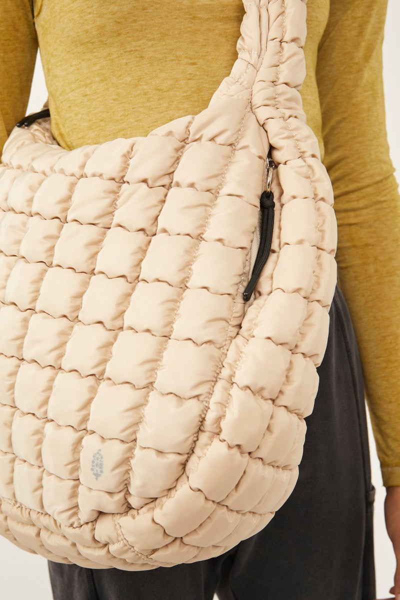 Free People Movement - Quilted Carryall in Off White