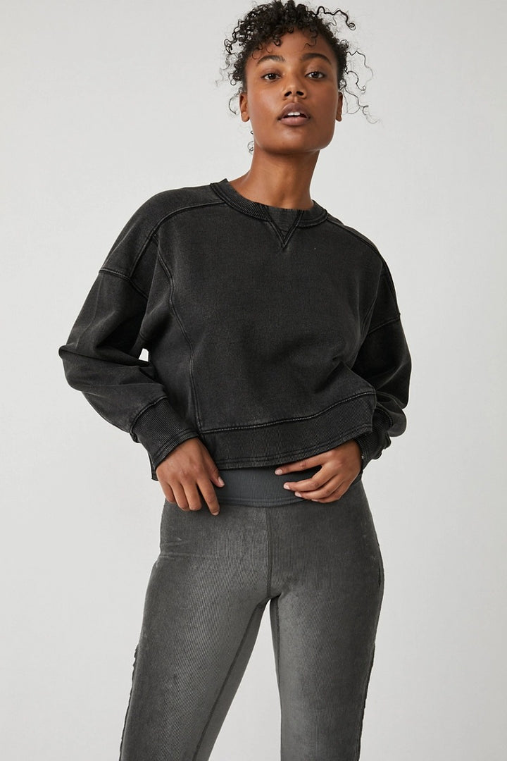 Free People - Intercept Pullover in Black