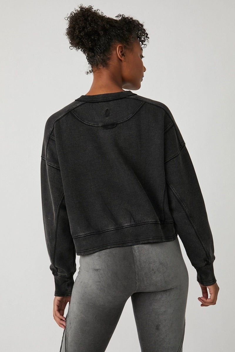 Free People - Intercept Pullover in Black