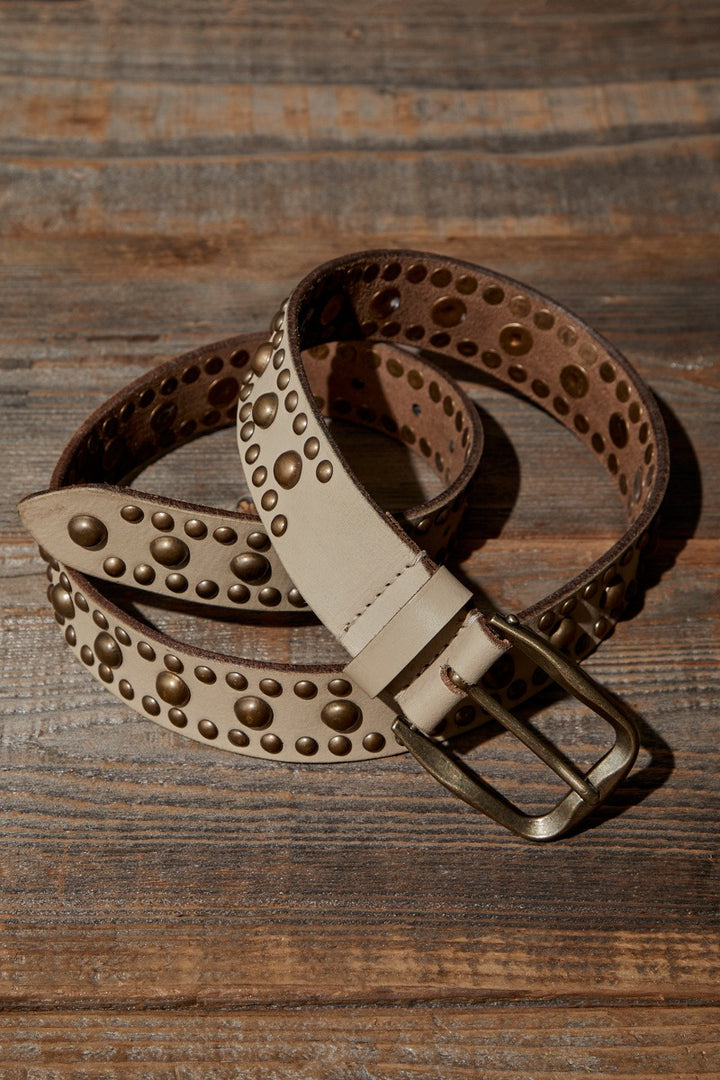 Free People - We The Free Sola Stud Belt in Stone Cold