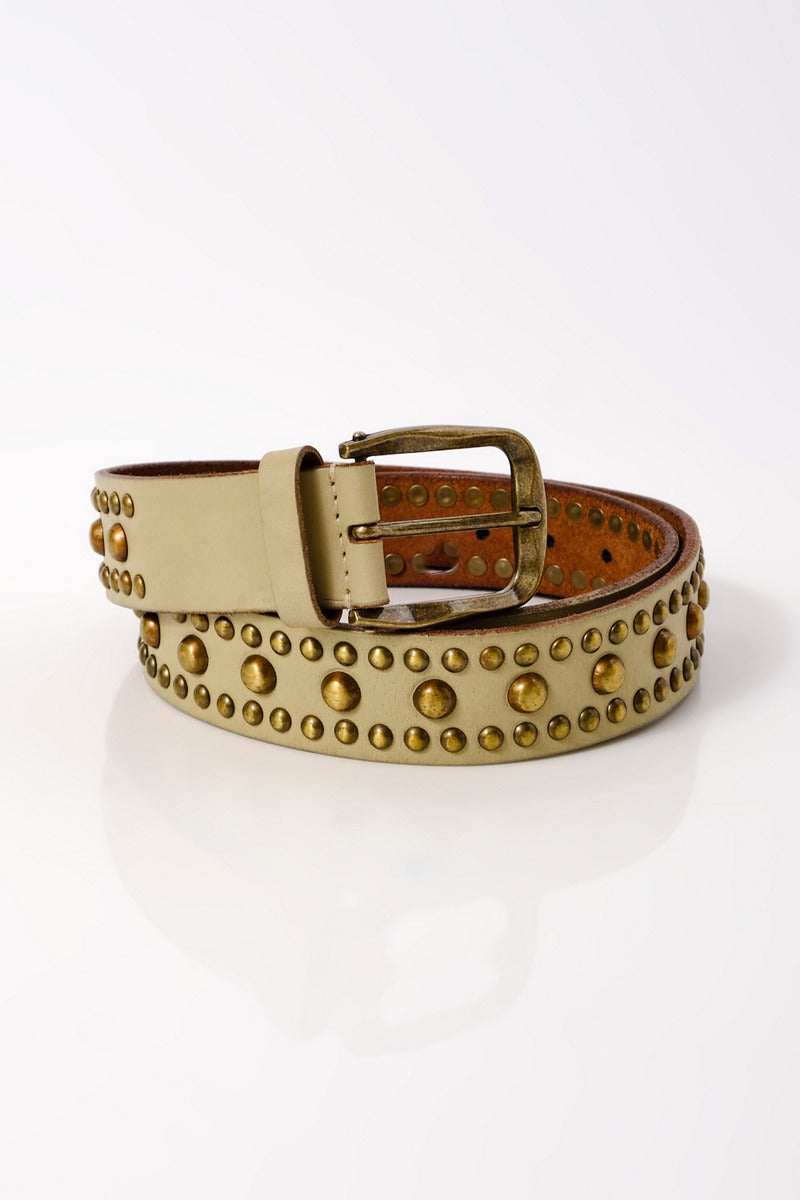 Free People - We The Free Sola Stud Belt in Stone Cold