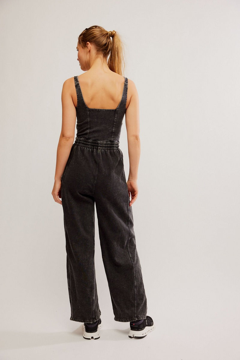 Free People Movement - Inbound Onesie in Black