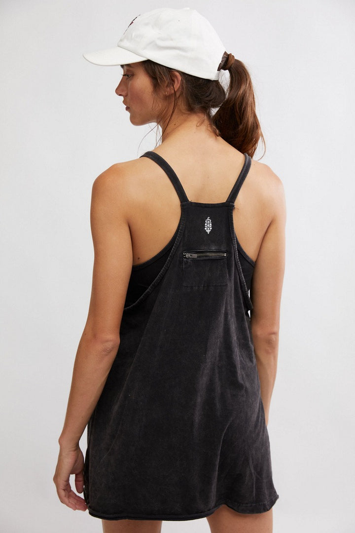 Free People Movement - Hot Shot Mini Dress in Black