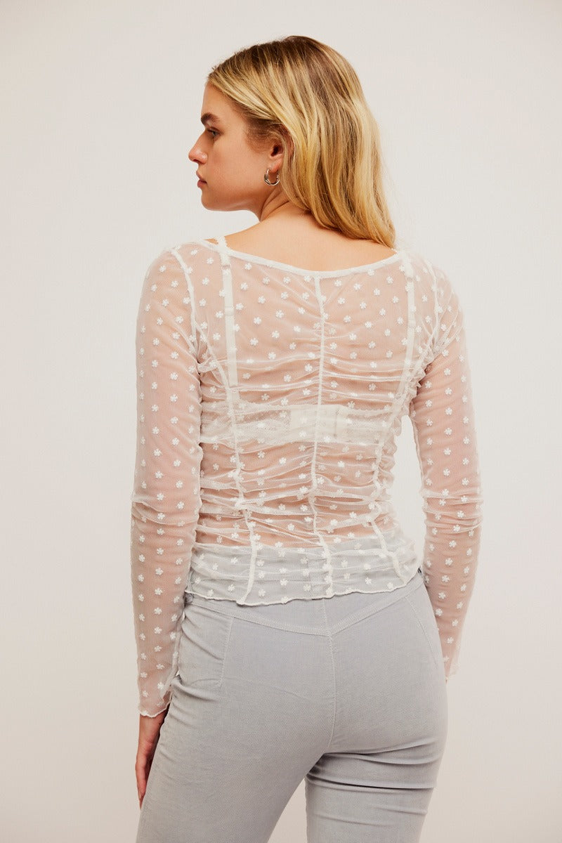 Free People - Most Likely Layering Top in Ivory