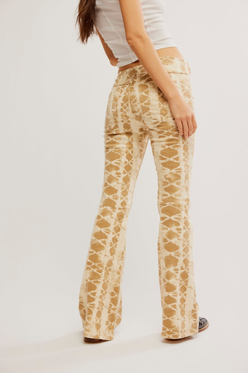 Free People - Penny Pull On Printed in Sand Combo