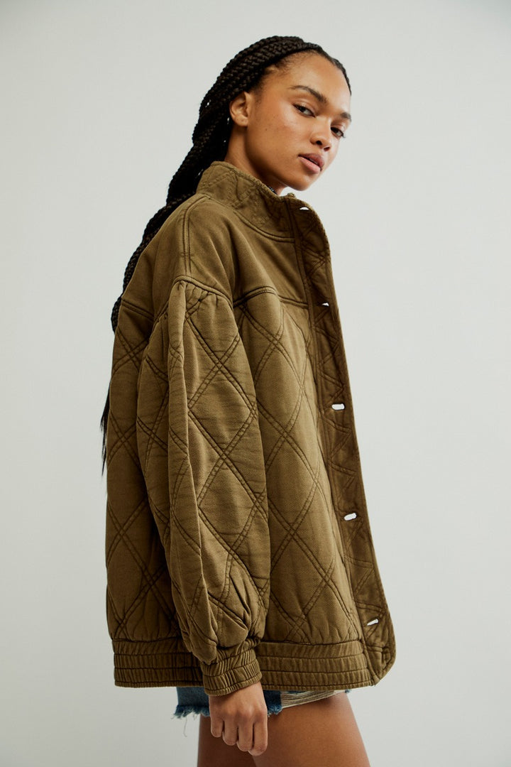 Free People - Juno Jacket in Laurel Oak