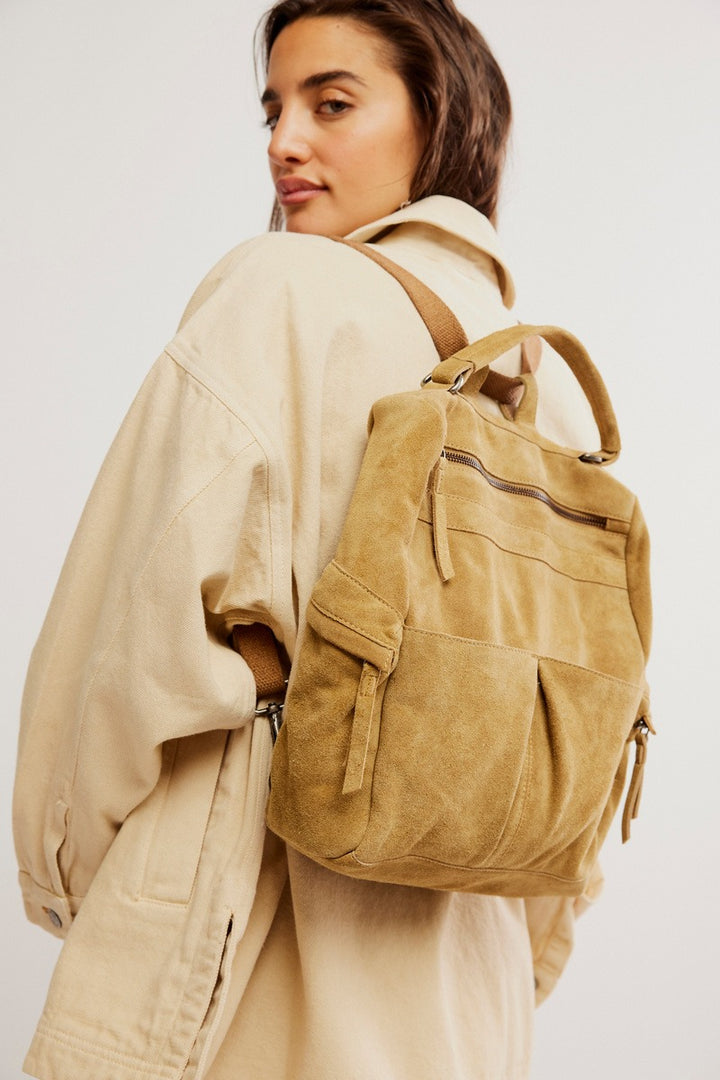 Free People - Paint The Town Backpack in Cafe