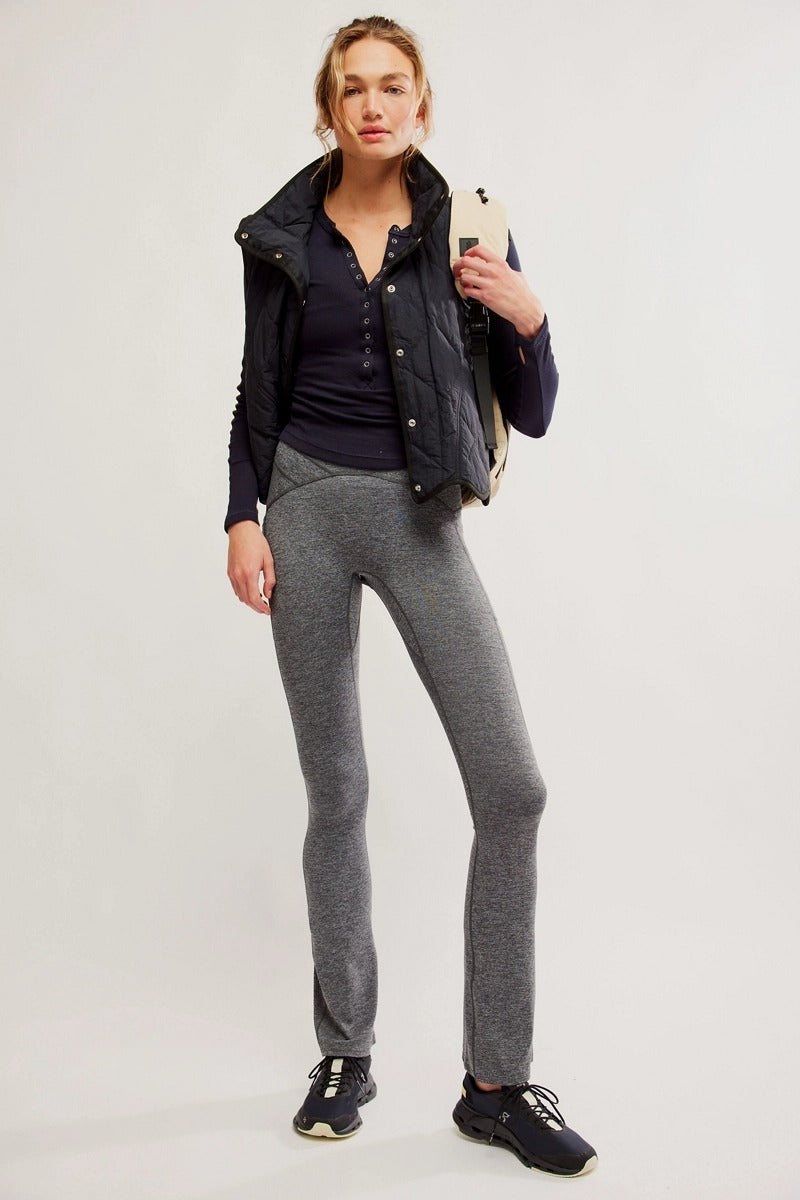 Free People Movement - Kick Off Solid Layer in Black