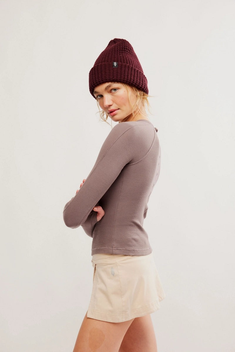 Free People Movement - Kick Off Solid Layer in Driftwood