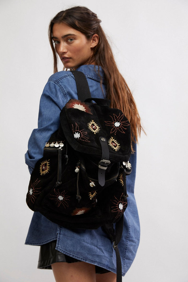 Free People - Versaille Backpack in Black