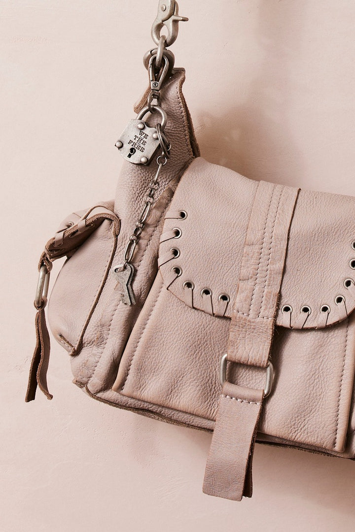 Free People - We The Free Baby Leigh Distressed Tote in Pearl