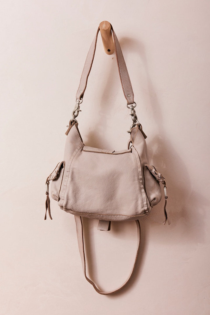 Free People - We The Free Baby Leigh Distressed Tote in Pearl