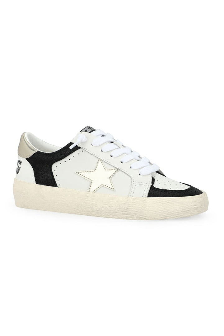 Vintage Havana - Reflex 24 Sneakers in Black/Gold/White Canvas