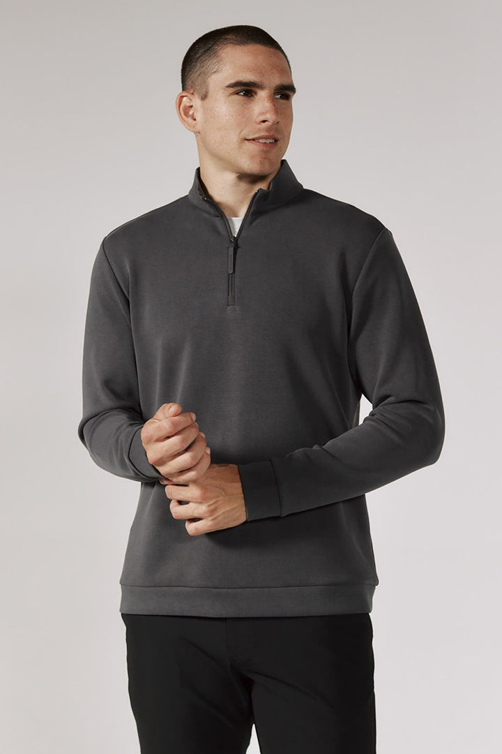 7DIAMONDS - REV™ Quarter-Zip in Anthracite