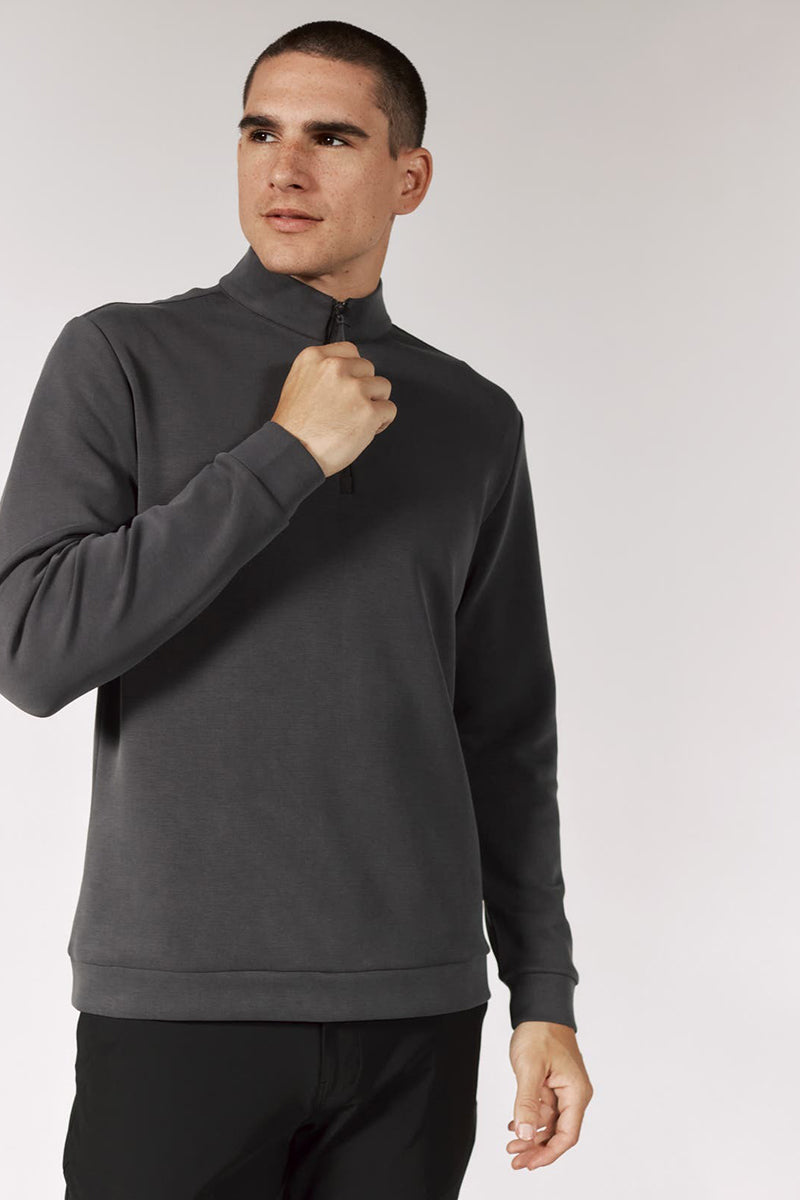 7DIAMONDS - REV™ Quarter-Zip in Anthracite