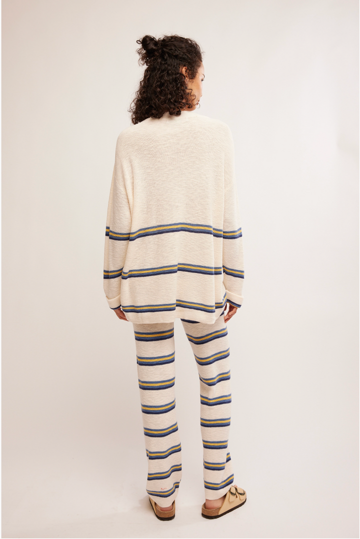 Free People - Mariner Sweater Set in Ecru Combo