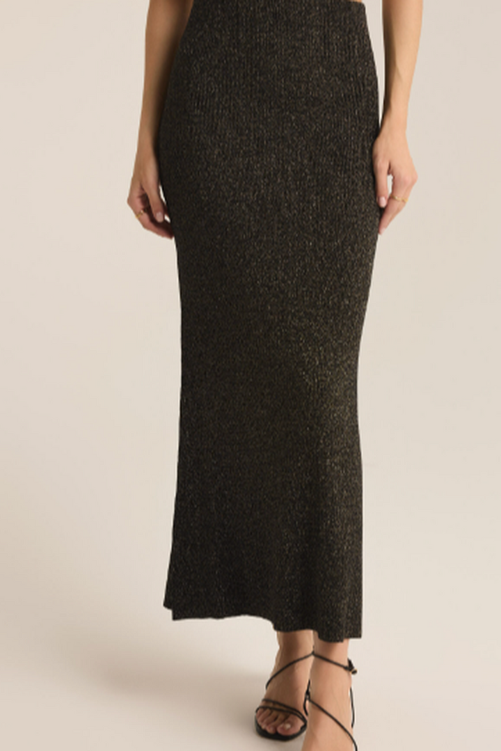 Z Supply - Goldie Midi Skirt in Black