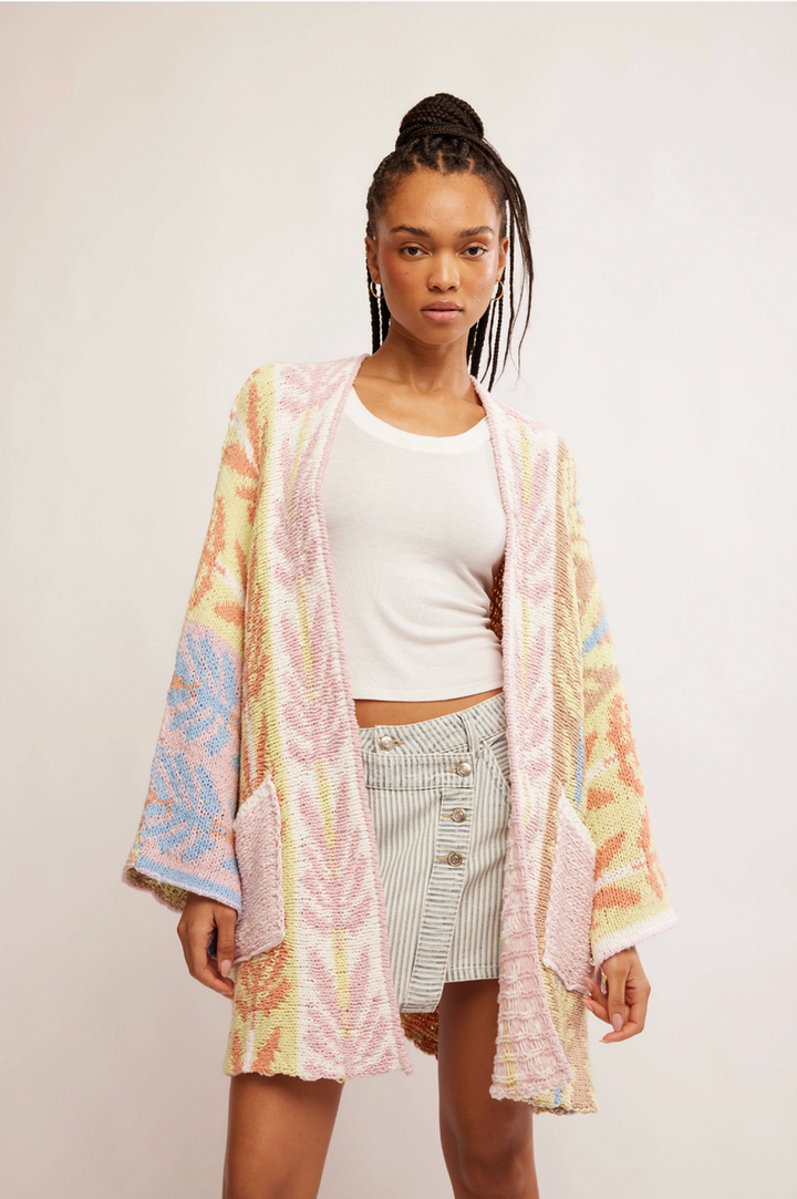 Free People - Mallorca Cardi in Spring Breeze Combo