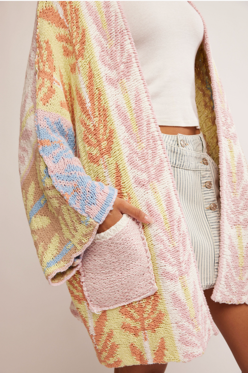 Free People - Mallorca Cardi in Spring Breeze Combo