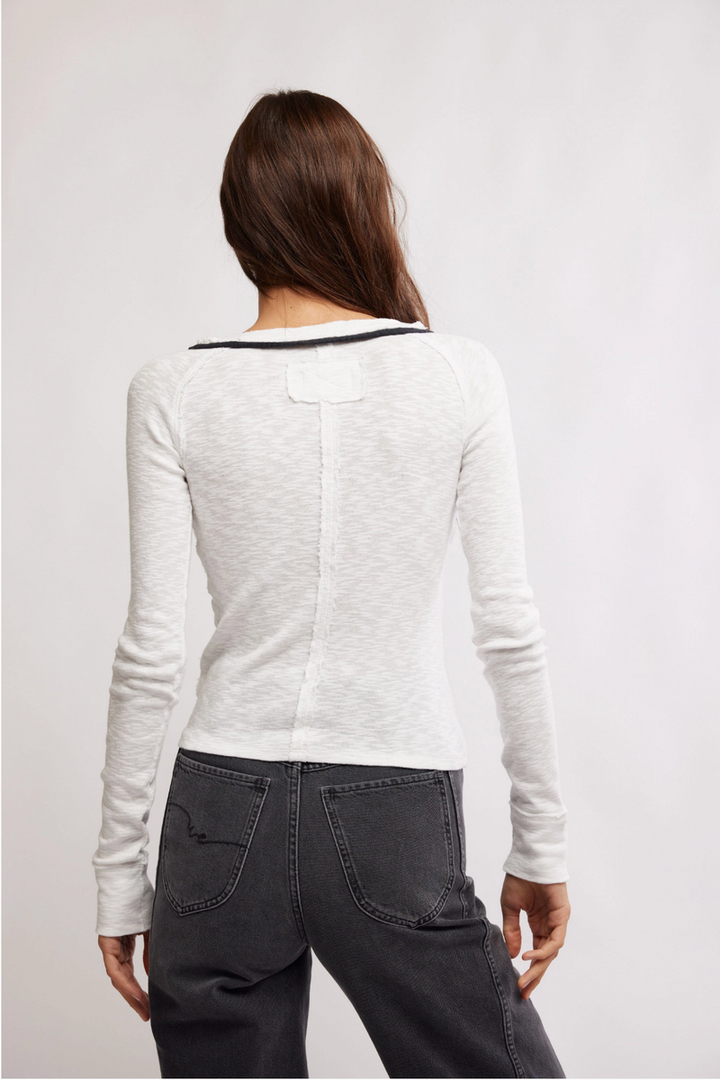 Free People - We The Free Tipton Cardi in Ivory Combo