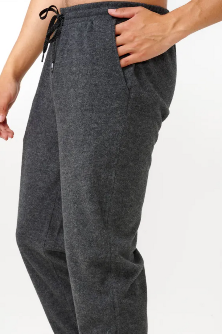 Rip Curl - Grid Trackpant in Charcoal Marle