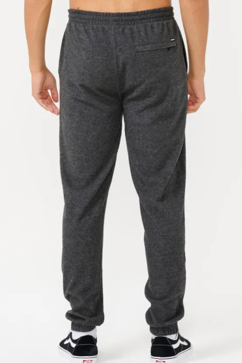 Rip Curl - Grid Trackpant in Charcoal Marle