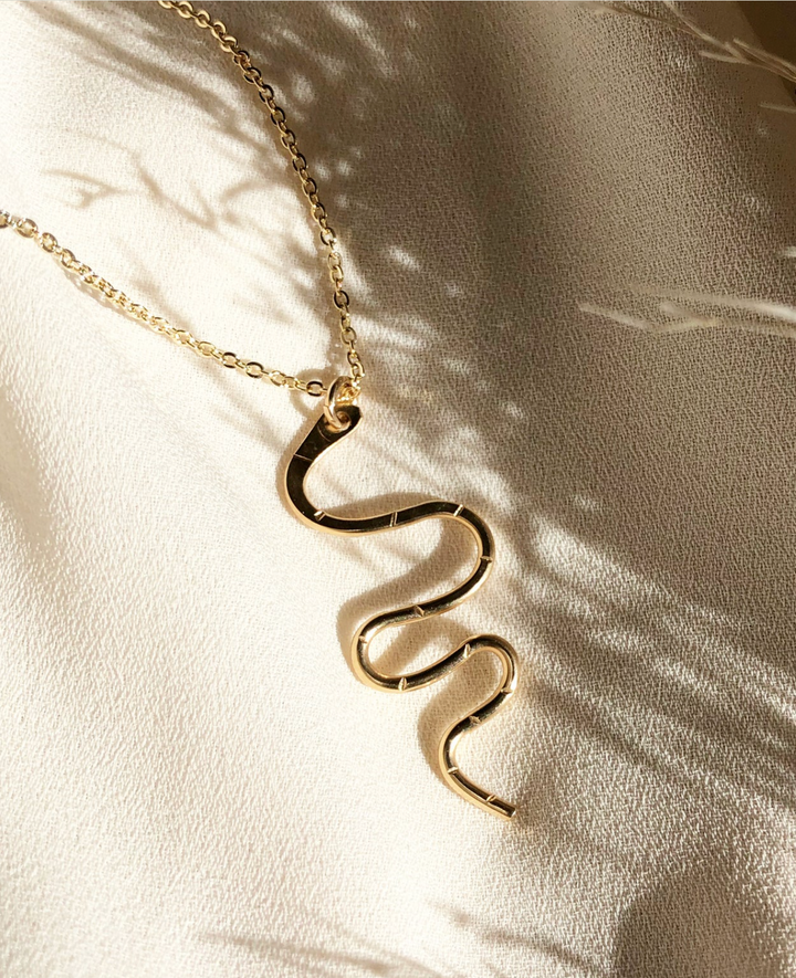 In Situ Jewelry - Orr Serpent Necklace 18-20" in 14k Gold Fill