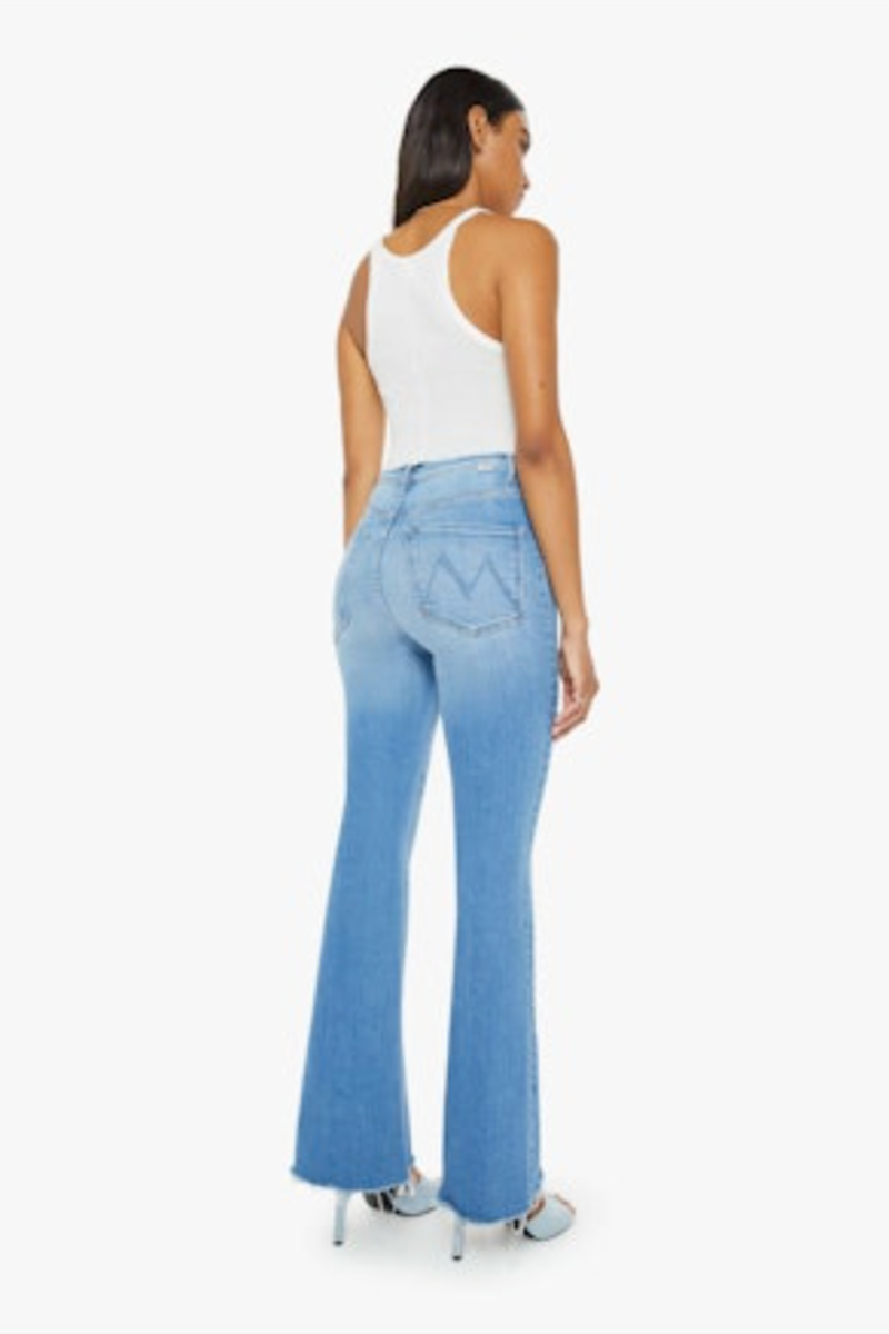 Mother Denim - High Waist Weekender Fray in Read Between The Lines