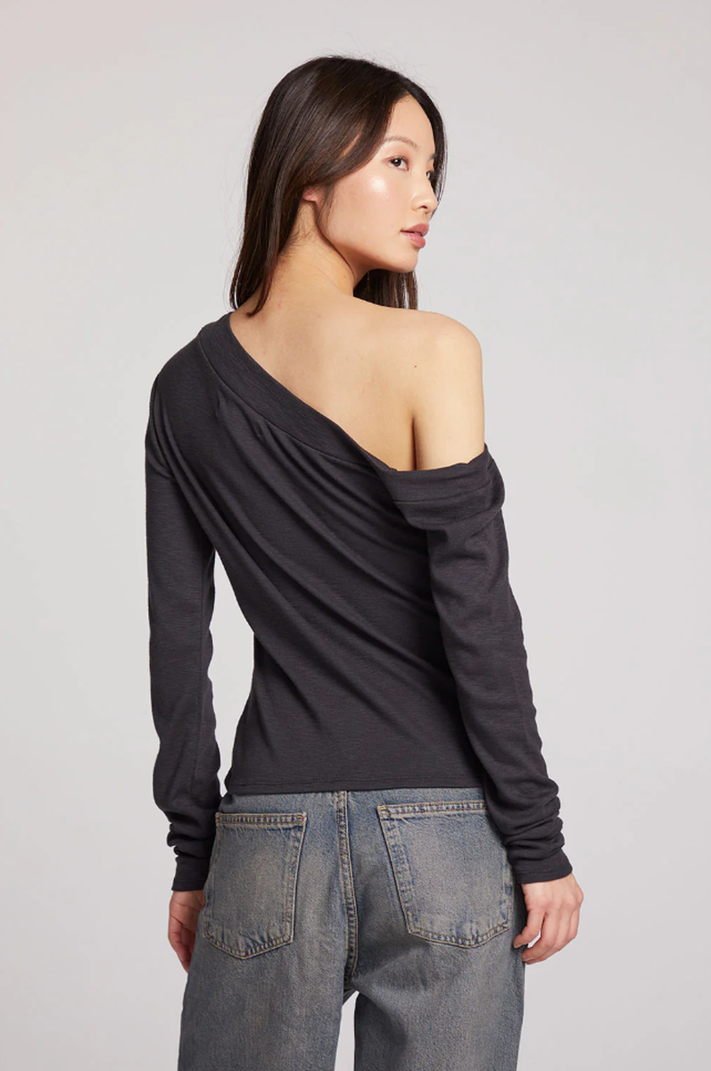 Chaser - Nicola Licorice Long Sleeve in Licorice