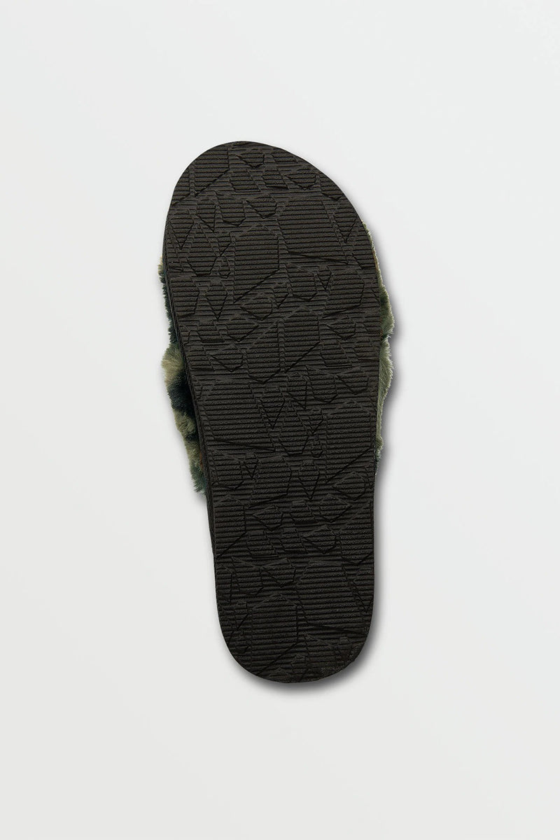 Volcom - Lived In Lounge Slip Sandal in Camouflage