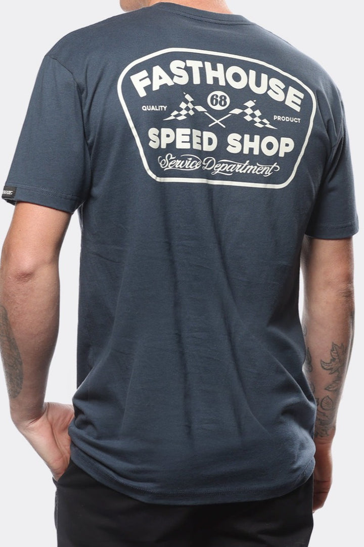 FASTHOUSE - Wedged SS Tee in Indigo