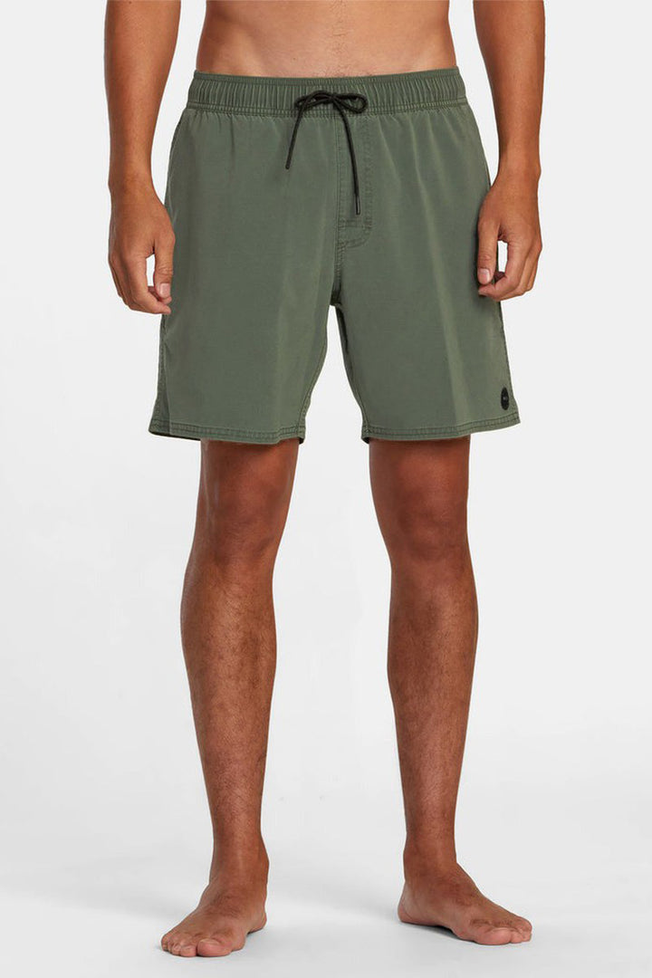 RVCA - VA Pigment Elastic Waist Boardshorts 17in in GNR0