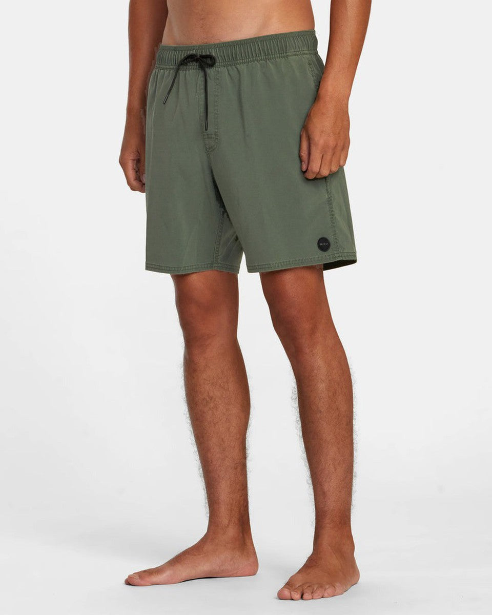 RVCA - VA Pigment Elastic Waist Boardshorts 17in in GNR0