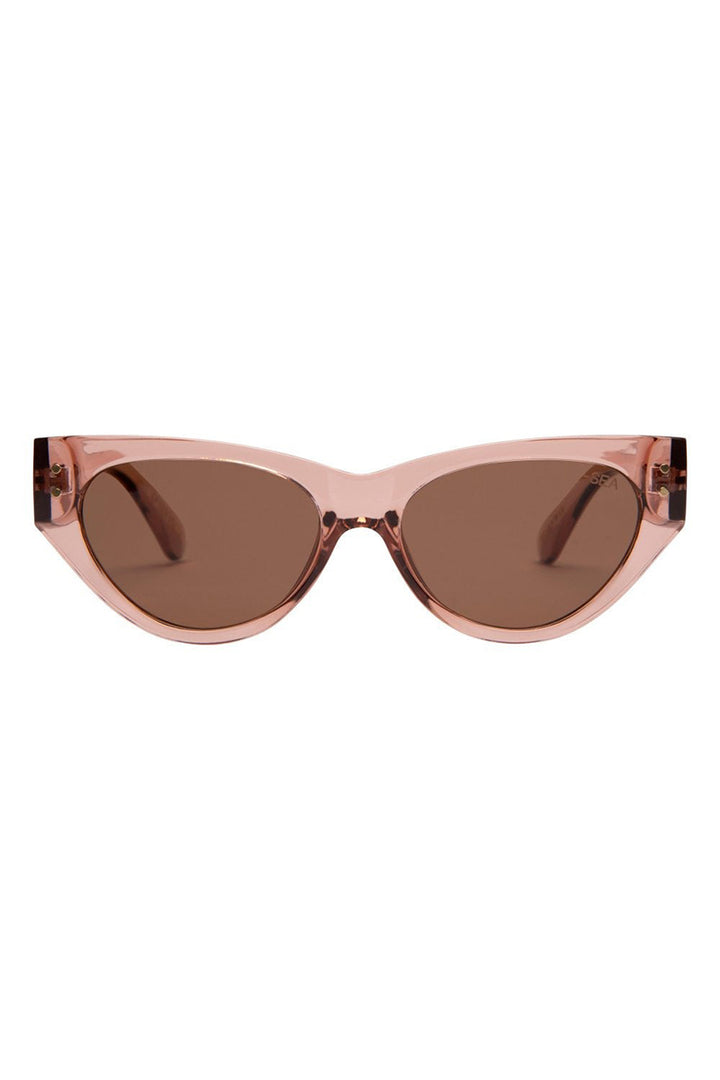 I-SEA - Carly with Watermelon Frame and Brown Polarized Lenses