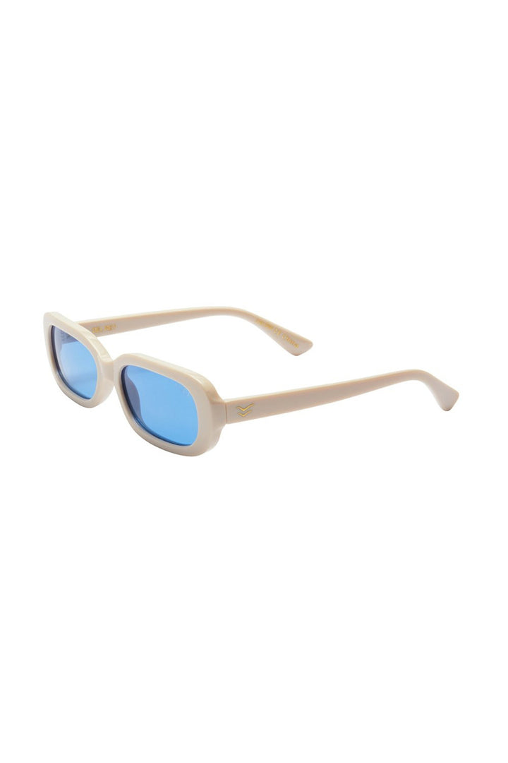 I-SEA - Del Rey Cream Frames with Navy Polarized Lenses