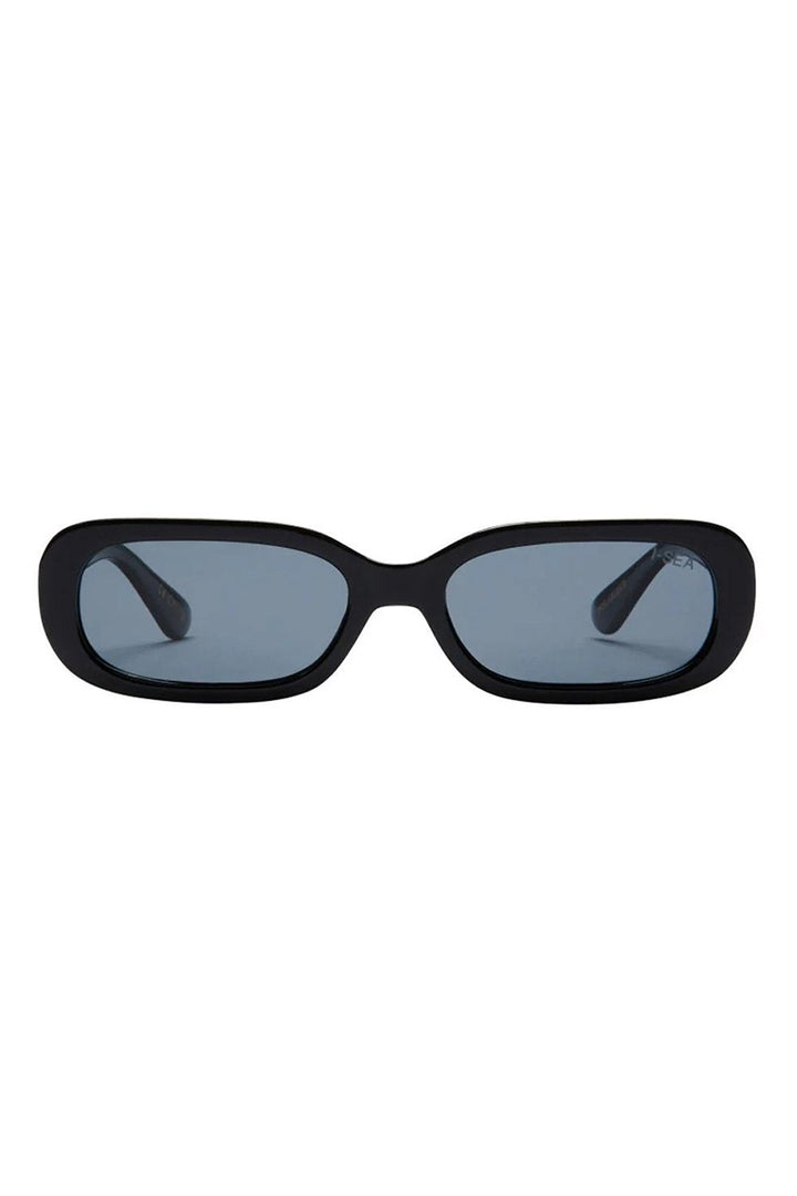 I-SEA - Del Rey Black Frames with Smoke Polarized Lenses