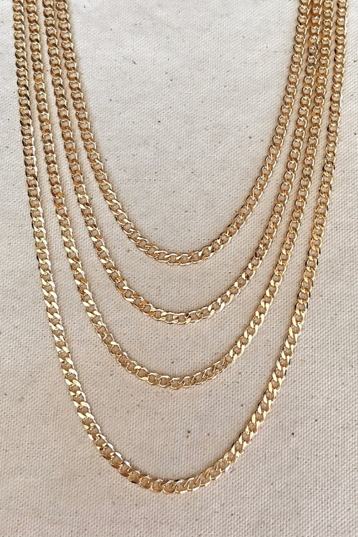 GoldFi - Miami Cuban Chain in Gold - 18in