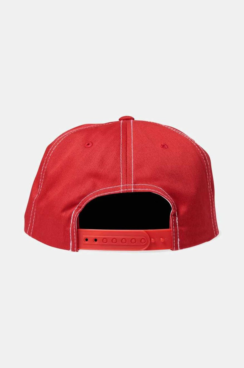 Brixton - Grade Snapback in Red