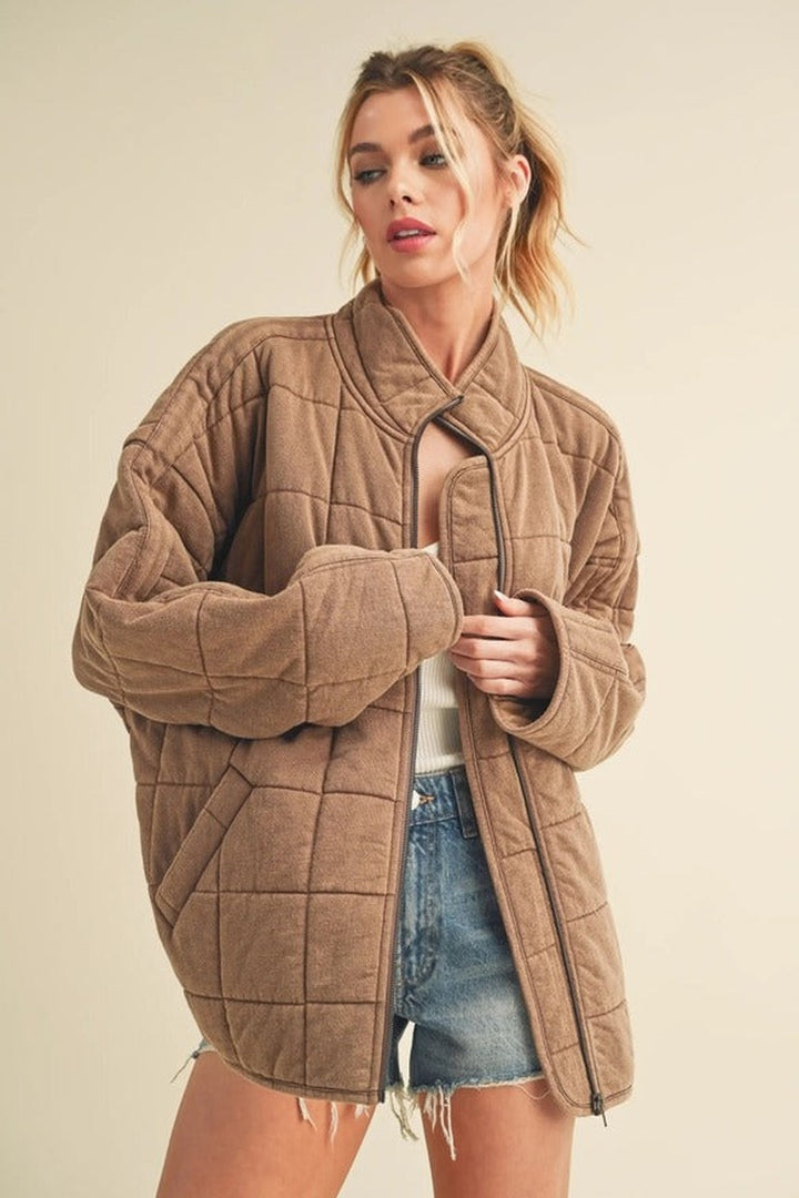 AEMI + CO - Dixie Jacket in Brown