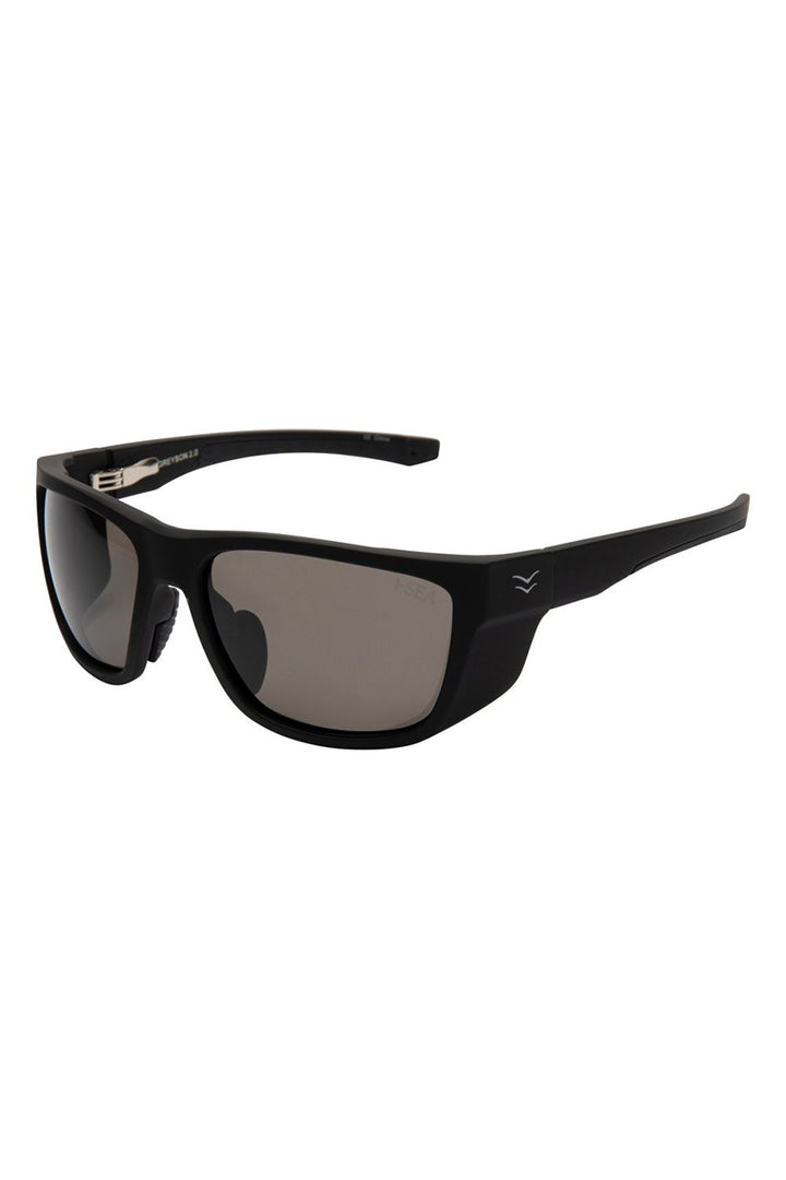 I-SEA - Greyson 2.0 with Black Rubber Frame and Smoke Polarized Lenses