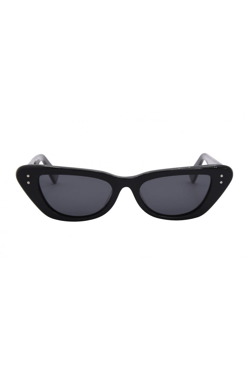 I-SEA - Astrid with Black Frame and Smoke Polarized Lenses